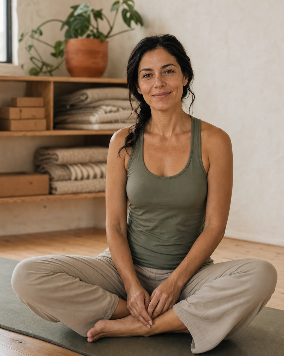 Renata Salas, fundadora e instructora de Duna Estudio en Ensenada.